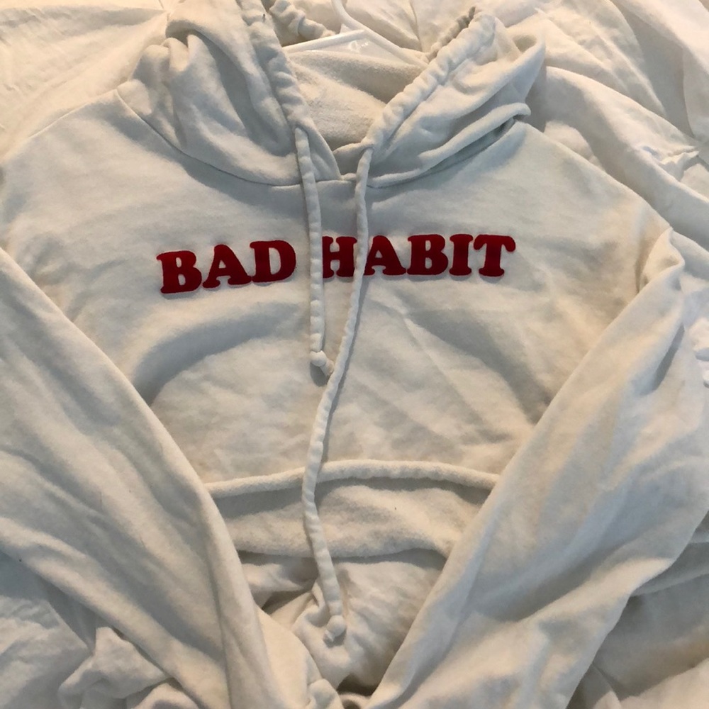 Cropped hoodie